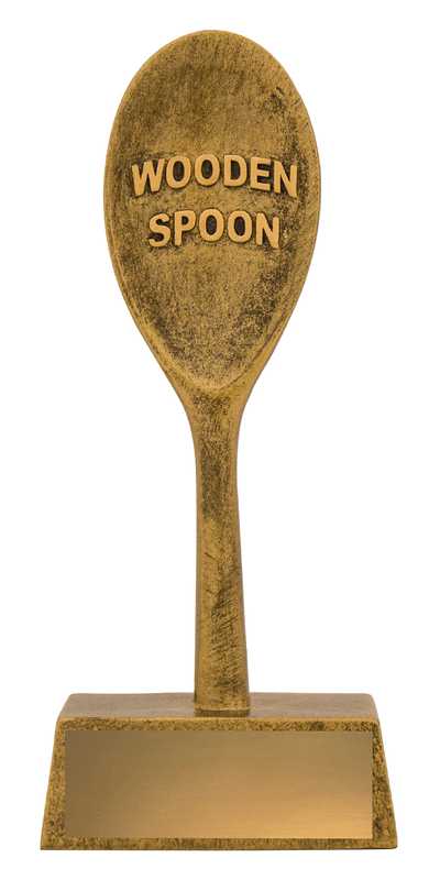 The Wooden Spoon Trophy